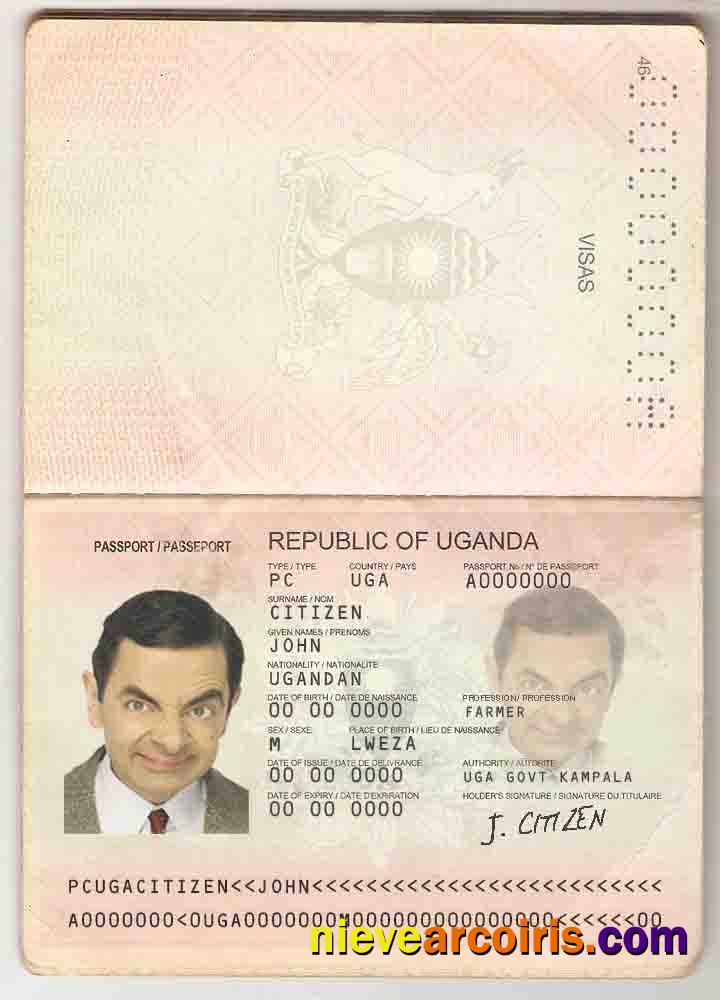 Uganda passport